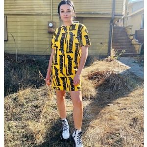 Long Cat Nooworks Tee Dress size Small